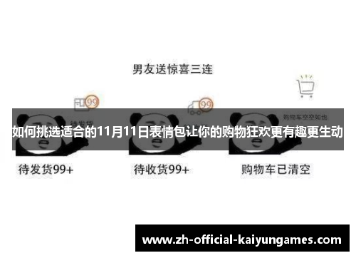 如何挑选适合的11月11日表情包让你的购物狂欢更有趣更生动