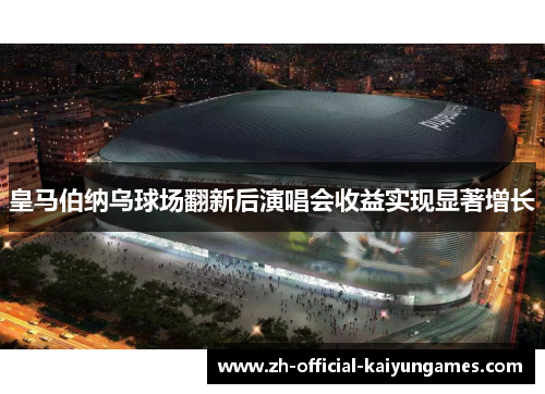 皇马伯纳乌球场翻新后演唱会收益实现显著增长