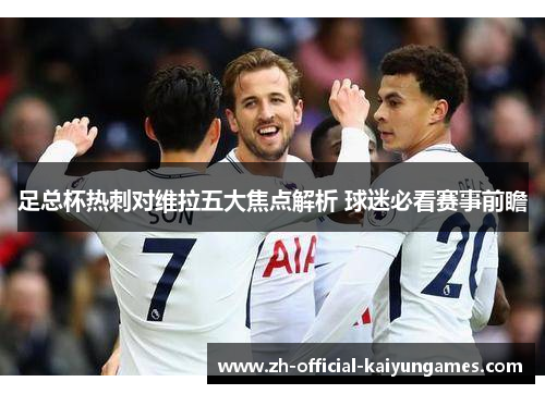 足总杯热刺对维拉五大焦点解析 球迷必看赛事前瞻